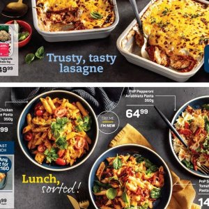 Lasagne at Pick n Pay Hyper