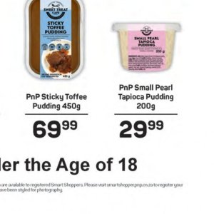 Pudding at Pick n Pay Hyper