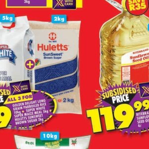 Sugar at Shoprite