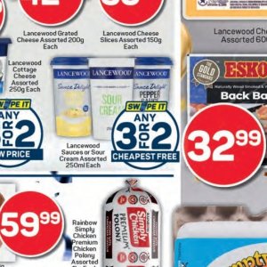 Cream at Pick n Pay Hyper