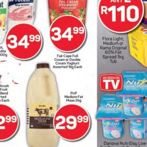 Cream at Pick n Pay Hyper