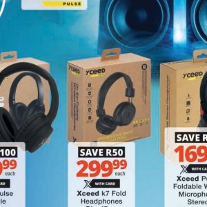 Headphones at Checkers Hyper