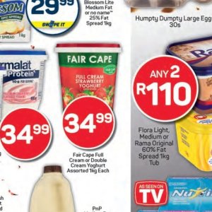 Yoghurt at Pick n Pay Hyper