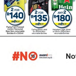 Beer at Pick n Pay Hyper