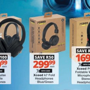 Headphones at Checkers Hyper