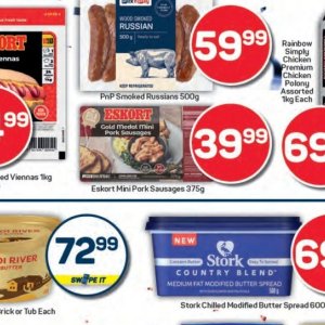 Sausages at Pick n Pay Hyper