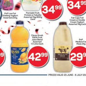 Juice at Pick n Pay Hyper