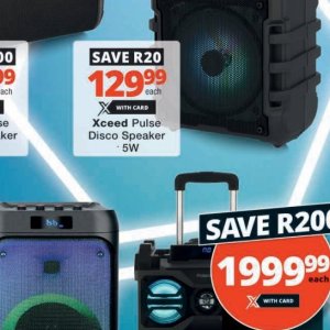 Speaker at Checkers Hyper