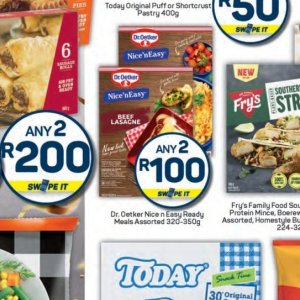 Lasagne at Pick n Pay Hyper