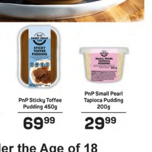 Pudding at Pick n Pay Hyper