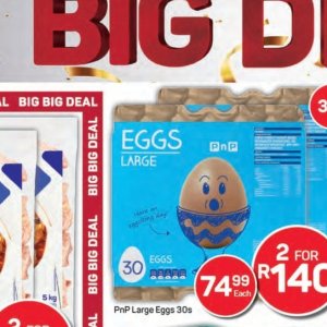 Eggs at Pick n Pay Hyper