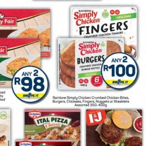 Burgers at Pick n Pay Hyper