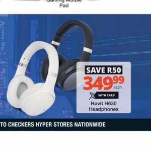 Headphones at Checkers Hyper