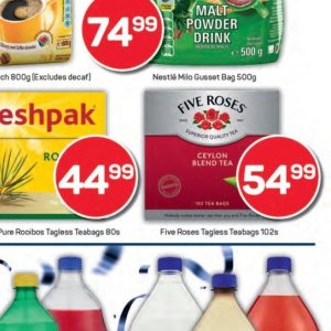 Tea at Pick n Pay Hyper