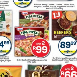 Pizza at Pick n Pay Hyper