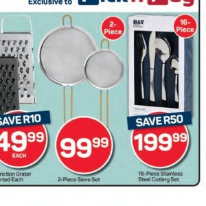 Cutlery at Pick n Pay Hyper
