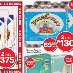 Eggs at Pick n Pay Hyper