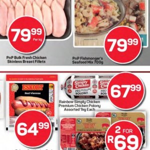 Seafood at Pick n Pay Hyper