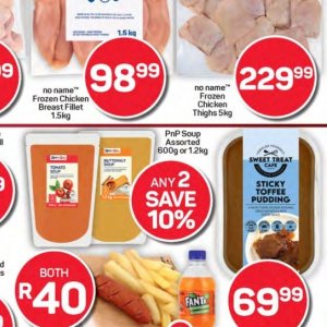 Soup at Pick n Pay Hyper