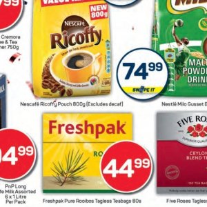 Coffee at Pick n Pay Hyper