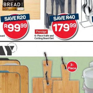 Cutting board at Pick n Pay Hyper