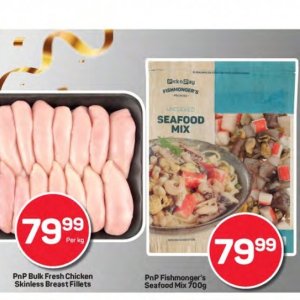 Seafood at Pick n Pay Hyper