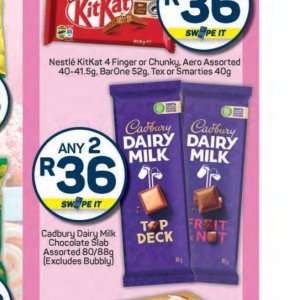 Chocolate at Pick n Pay Hyper