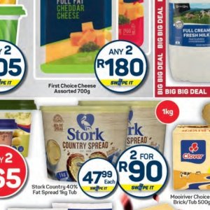 Cheese at Pick n Pay Hyper