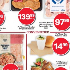 Schnitzel at Pick n Pay Hyper