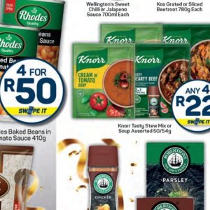 Soup at Pick n Pay Hyper