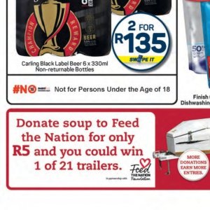Trailer at Pick n Pay Hyper