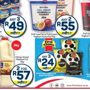 Yoghurt at Pick n Pay Hyper