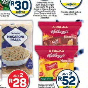 Noodles at Pick n Pay Hyper