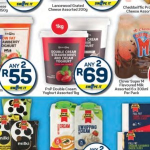 Yoghurt at Pick n Pay Hyper