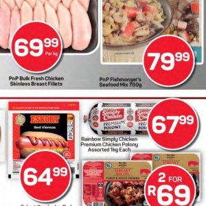 Seafood at Pick n Pay Hyper