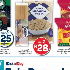 Spaghetti at Pick n Pay Hyper