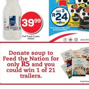 Cream at Pick n Pay Hyper