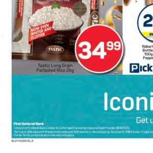 Rice at Pick n Pay Hyper