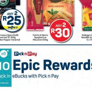 Spaghetti at Pick n Pay Hyper
