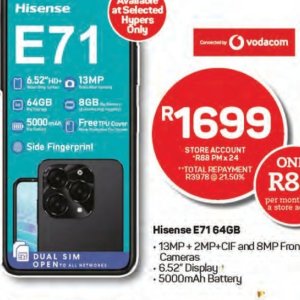 Cover at Pick n Pay Hyper