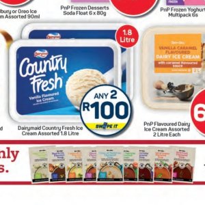 Ice cream at Pick n Pay Hyper