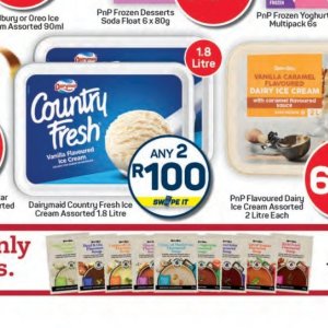 Ice cream at Pick n Pay Hyper