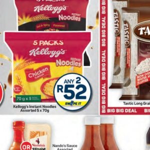 Noodles at Pick n Pay Hyper