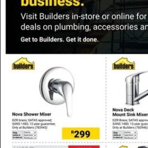   at Builders Warehouse