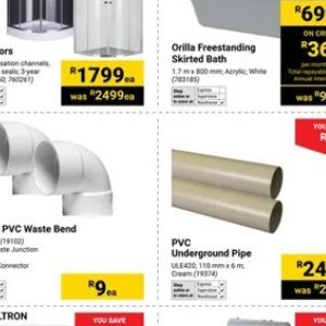 Pipe at Builders Warehouse