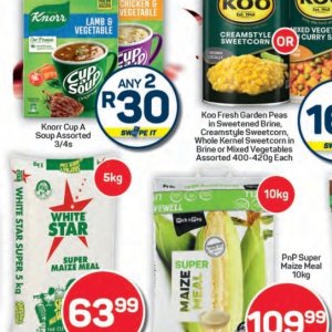 Soup at Pick n Pay Hyper
