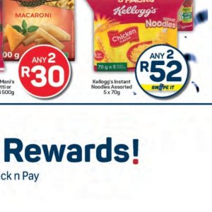 Noodles at Pick n Pay Hyper
