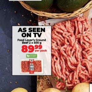 Beef at Fruit & Veg City