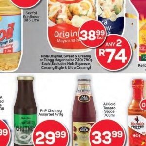 Mayonnaise at Pick n Pay Hyper