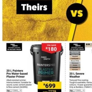 Primer at Builders Warehouse